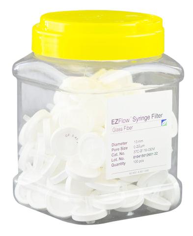 13mm Syringe Filter, .2μm Glass Fiber, 100/pack