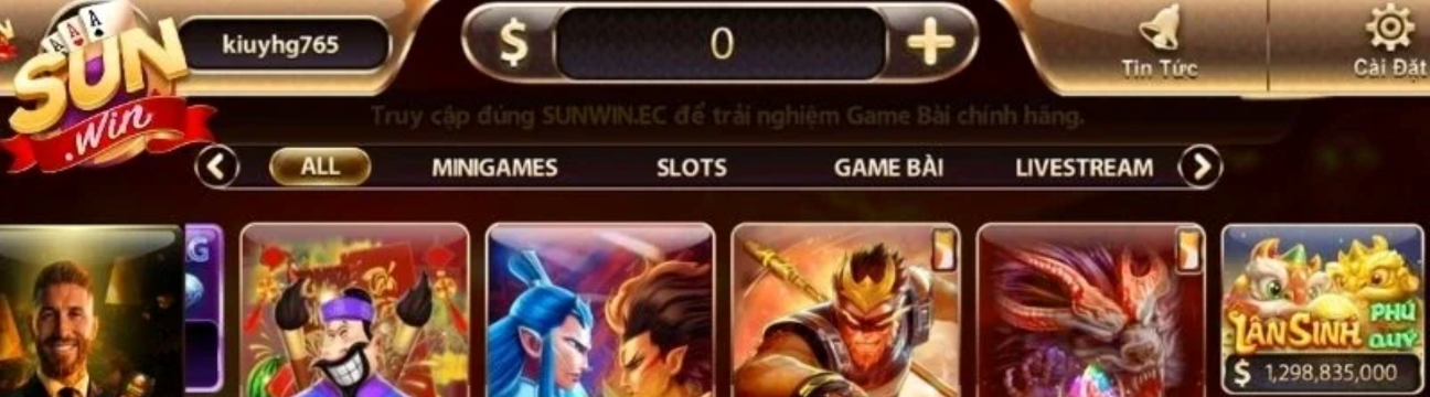 Sun.win Nền Tảng Giải Tr&iacute; Trực Tuyến Ch&iacute;nh Thức