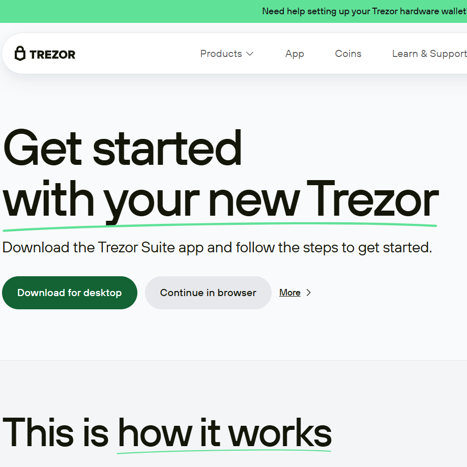 Trezor Suite